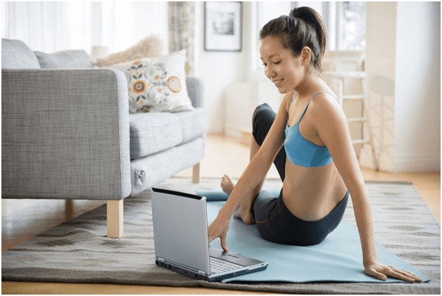 practice yoga online