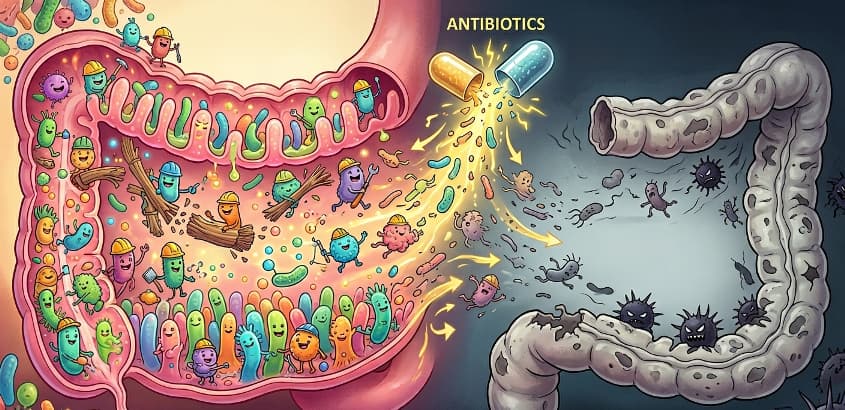 Restore Good Bacteria After Antibiotics